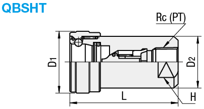 Connecteurs rapides - Douille, taraudage, soupape à haute pression (Type 210):Affichage d'image associés