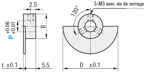 Cames de capteur optique - 180°:Affichage d'image associés