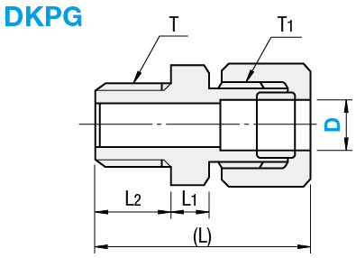 Raccords de tuyaux en cuivre - Raccord union, extrémité filetée:Affichage d'image associés