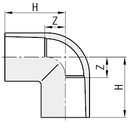 Raccords pour tuyaux en PVC - Raccords HI, coude à 90°:Affichage d'image associés