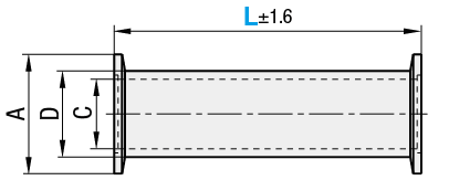 Tuyaux de vide à deux extrémités soudées - À embase NW des deux côtés:Affichage d'image associés