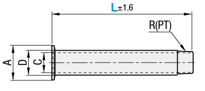 Tuyaux de vide à deux extrémités soudées - À embase NW x filetage:Affichage d'image associés