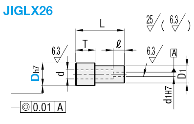 Plaque d'interface moteur/Outil de centrage d'interface moteur pour LX26:Affichage d'image associés
