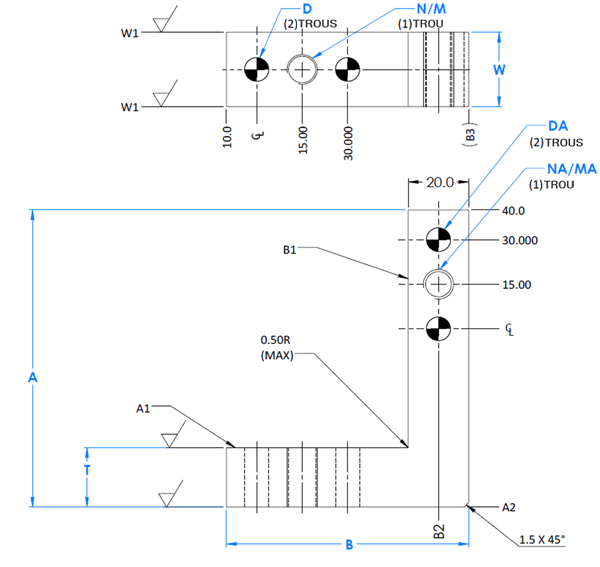 [NAAMS] Bloc L 3x3 configurable avec trous latéraux:Affichage d'image associés