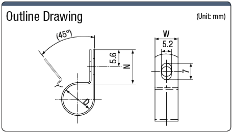 Cable Clip (Stainless Steel):Related Image