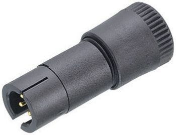 Connecteur de câble mâle avec réducteur de tension