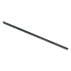 Interzoll, Bande taraudée acier zingué, M 2,5, 5 x 1,5 mm, pour rainures de profilés horizontales et pour la fixation sur l’arrière de platines BUS, baguette isolante et rails Z