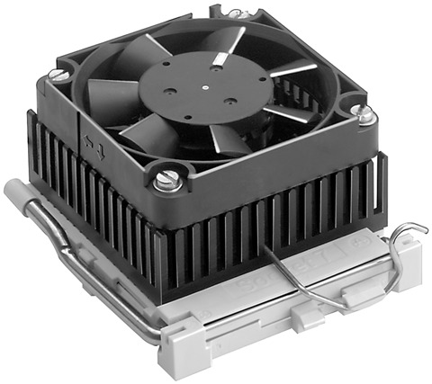 Dissipateurs ventilés pour processeurs (Intel Pentium et MMX)