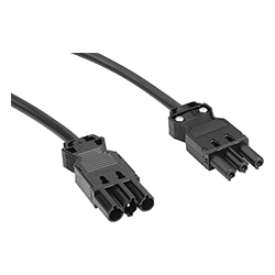 Câble de raccordement Connecteur GST18i3 - Douille GST18i3 (80161)