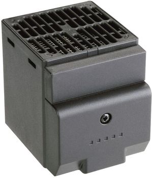 Dispositif de chauffage d'armoire de commande avec ventilateur de chaleur