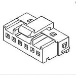 Boîtier de câbles de fil à circuit imprimé et de fil à fil, pas de 2.0mm
