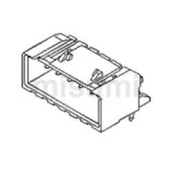 Galette fil à circuit imprimé Mini-Lock™ au pas de 2.50mm (53426) 53426-0710