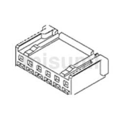Boîtier fil à circuit imprimé Mini-Lock™ au pas de 2.50mm (51102)