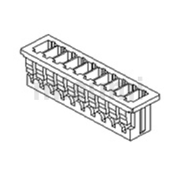 Boîtier pour circuit imprimé PicoBlade™ au pas de 1.25mm (51021) 51021-0200