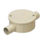 Boîte de forme ronde exposée <couvercle de protection> (bidirectionnel / S)