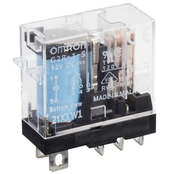 Mini relais d'alimentation type enfichable G2R--S G2R-2-SN AC100/(110)