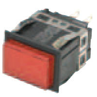 Interrupteur à bouton-poussoir lumineux (corps carré) A3K accessoire en option A3KA-7040