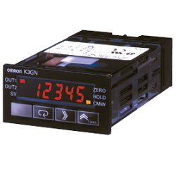Petit appareil de mesure numérique sur tableau K3GN K3GN-NDT1-FLK DC24V