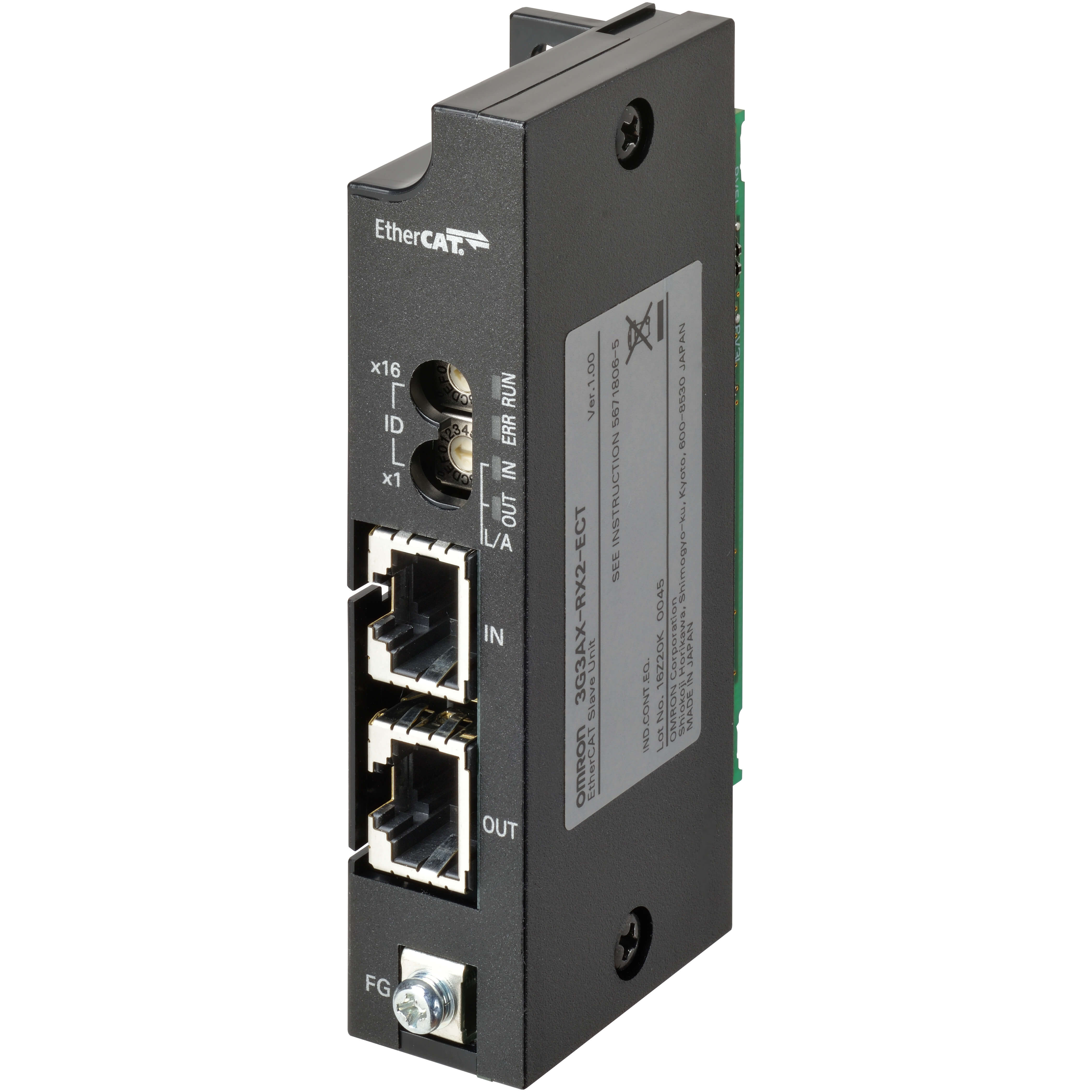 Unité de communication EtherCAT pour variateur de fréquence RX2