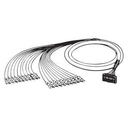 Câbles de connexion pour les borniers d'E/S [XW2Z]
