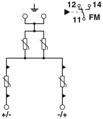 Limiteur de surtension/parafoudre type 1/2, VAL-MB