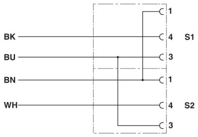 Câble de capteur / actionneur SAC-3P-Y
