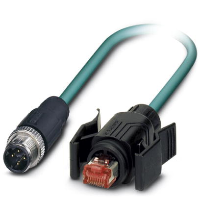 Câble Ethernet assemblé, VS-M12MS