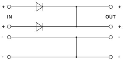 Module à diodes sur Rail DIN, QUINT4-DIODE