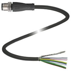 Connecteur de câble, blindé V19S-G-BK5M-PUR-U/ABG