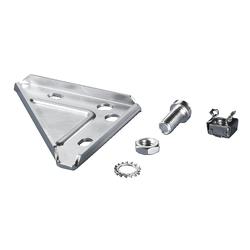 Base / plinth adaptor for twin castors