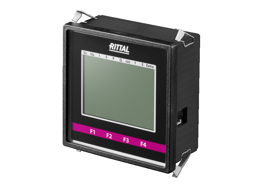 LCD display for monitoring interfaces