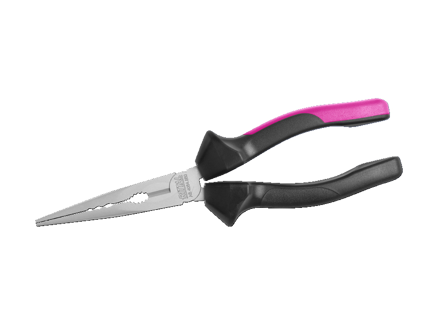 Needle-nose plier w. insulated handle