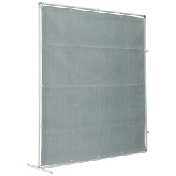 Partitioning Screen for Welding Sparks (Aluminum)