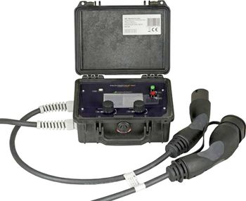 Testeur de communication entre la station de recharge et le véhicule électrique PROFESSIONAL TEST H+E TECH
