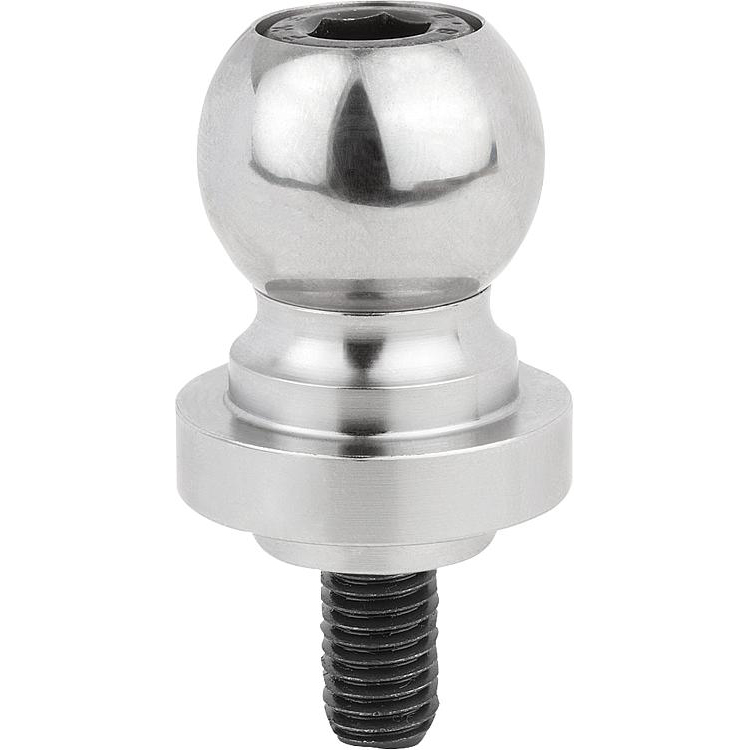 Billes de serrage avec calotte pour stabilisateur de pièce, forme A (K1193)