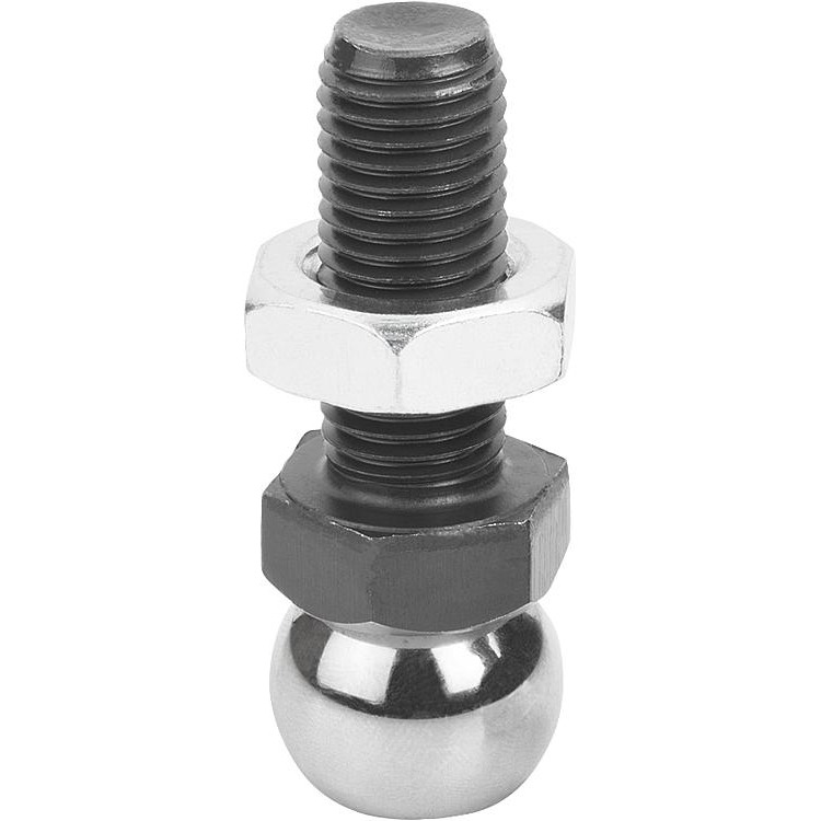 Billes de serrage avec calotte pour stabilisateur de pièce, forme C (K1193)