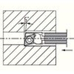 Barre antivibration en carbure type C...SJLC (usinage de diamètre intérieur / de surface d'extrémité dorsale)