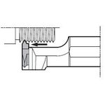 Porte-outils à fileter pour diamètre intérieur [pour plaquette TTX] type S...KTTX (support de manchon pour diamètre extérieur)