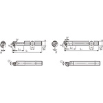 Barre en acier type S-SVZC (B)-A (emboutissage) S20R-SVZBR11-25A