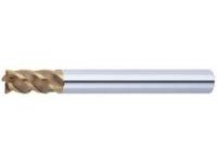 TSC series carbide multi-functional square end mill, 4-flute, 45° spiral / stub model