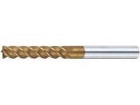 TSC series carbide multi-functional square end mill, 4-flute, 45° spiral / long model