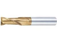 TSC series carbide square end mill, 2-flute / 2D Flute Length (short) model