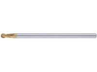 TSC series carbide ball end mill, 2-flute / short, long shank model