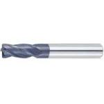XAL series carbide radius end mill, 4-flute / short model