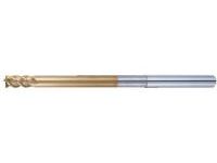 TSC series carbide radius end mill, 4-flute, 45° spiral / long shank, short model TSC-CR-LS-HEM4S11-R1