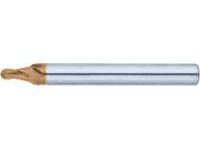 TSC series carbide end mill for runner grooves, for tapered ball runner grooves / 2-flute TSC-RTBEM1.75-15
