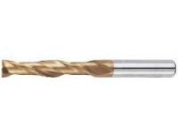 AS Coated High-Speed Steel Square End Mill, 2-Flute / Long