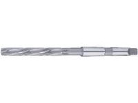 High-Speed Steel Spiral Machine Reamer, Right Blade with 12°Left Spiral, 0.01 mm Unit Designation SPMR-6.4