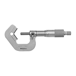 Micromètre touche fixe prismatique pour outils 5 lèvres, Inch