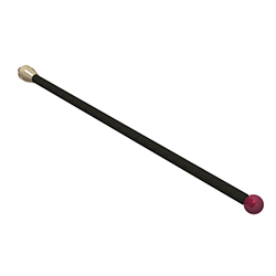 Stylet M5 bille rubis, Tige fibre de carbone